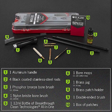 Allen Ruger 10/22 Cleaning Kit - bild 3 av 9