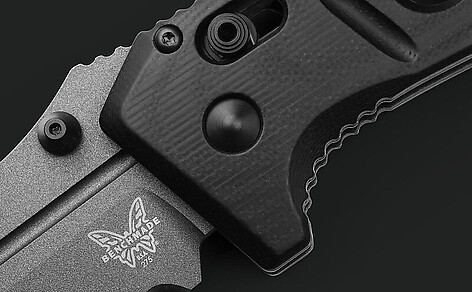 Benchmade 275SGY-1 Adamas Tandad Svart G10 Kniv - bild 4 av 7
