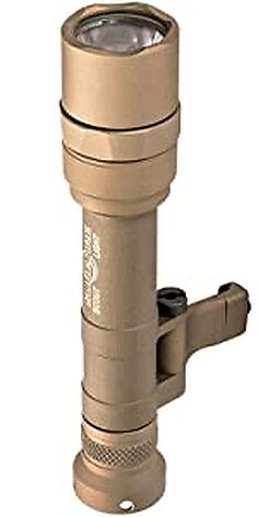 Surefire M640DF Dual Fuel ScoutLight Pro LED Vapenlampa Brun - bild 3 av 5