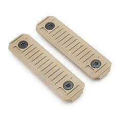 Strike Industries AR Rail Covers M-LOK 80mm FDE