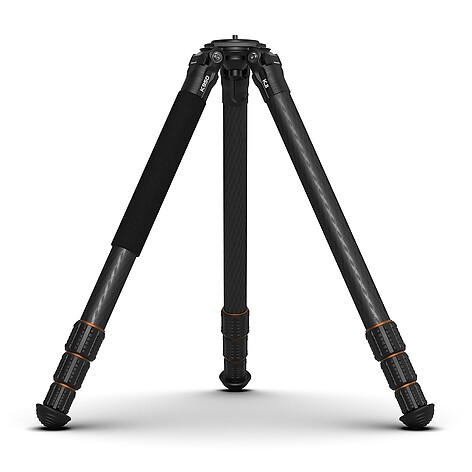 Kopfjager K950 Kolfiber Tripod utan Stativhuvud