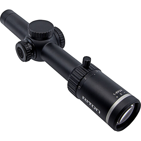 Riton Optics 3 Tactix 1-8x24 SFP Belyst OT Kikarsikte - bild 5 av 5