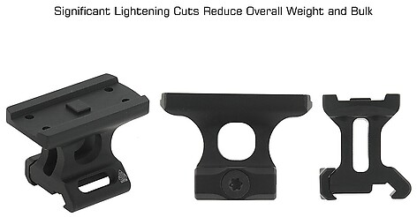Leapers UTG Super Slim T1 1/3 Co-Witness Picatinny - bild 2 av 6