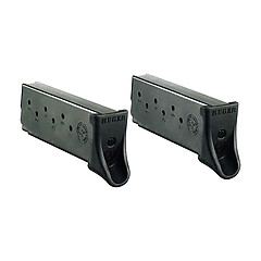 Ruger EC9s/LC9/9S 9mm Luger 7-rd Magasin 2-Pack