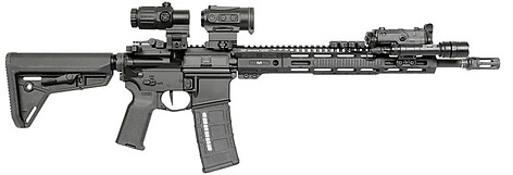 Midwest Night Fighter M-LOK 343mm Handguard - bild 2 av 3