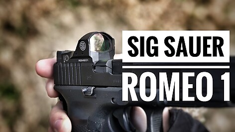 Sig Sauer Romeo1 1x30 3 MOA Red Dot Graphite - bild 7 av 9
