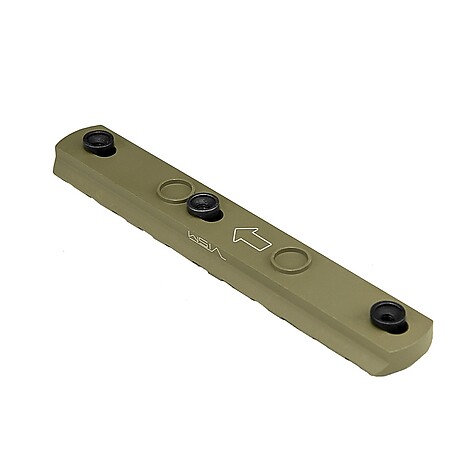 NcSTAR KEYMOD Picatinnyskena 11-slot Brun - bild 3 av 3