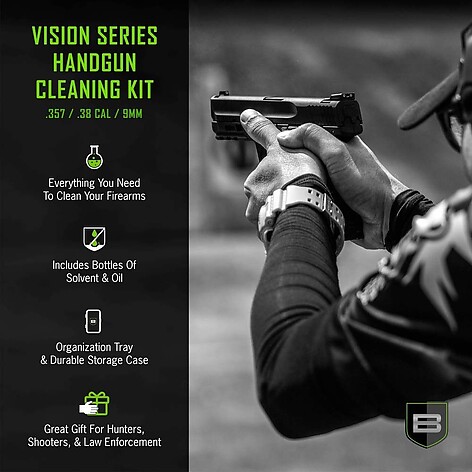 Breakthrough Clean Vision Pistol Cleaning Kit .357 / .38 / 9mm - bild 4 av 4