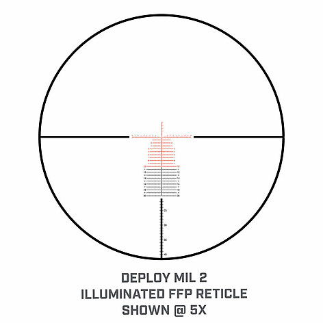 Bushnell Match Pro ED 5-30x56 SF FFP Belyst DM2 Kikarsikte - bild 6 av 11