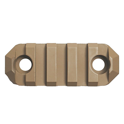 Grovtec Picatinnyskena M-LOK 5 Slot Brun
