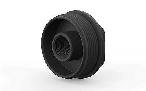 Breek Arms Direct Thread HUB Adapter 1/2-28 1.375-24 Titan - bild 2 av 3