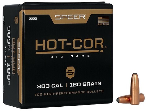 Speer Hot-Cor Caliber .311 180gr 100/Box - bild 2 av 2