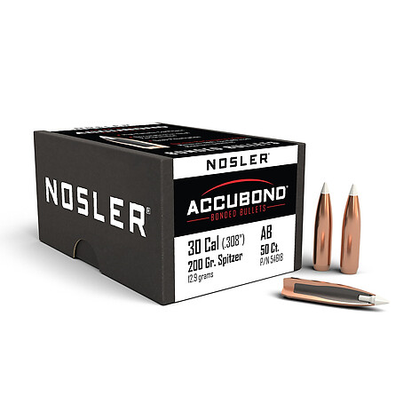 Nosler Accubond .30 200gr 50/Box