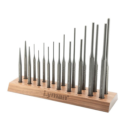 Lyman Armorers Hex Punch Set 18 Delar