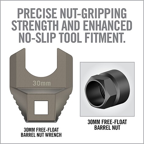Real Avid Master Fit Free-Float Barrel Nut 30mm - bild 5 av 5