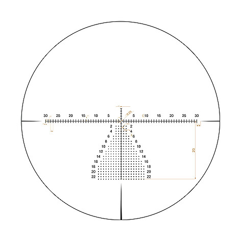 Riton Optics 5 Conquer G2 5-25x50 SF FFP Belyst MOR - bild 5 av 6
