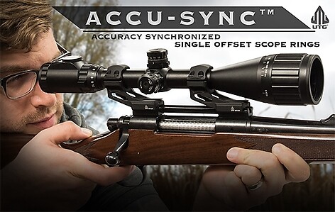 Leapers UTG Accu-Sync 30mm H:22mm O:37mm Ringar Svart - bild 2 av 2
