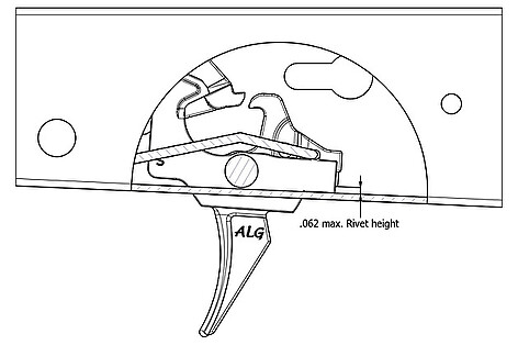 ALG Defense AK 47/74 Lightning Bow Avtryckare - bild 6 av 6