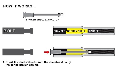 Leapers UTG .308/7.62x51mm Broken Shell Extractor - bild 4 av 4