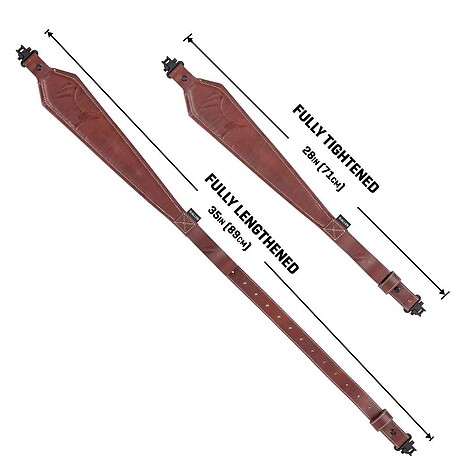 Allen Heritage Deer Deboss Rawhide Vapenrem - bild 5 av 6