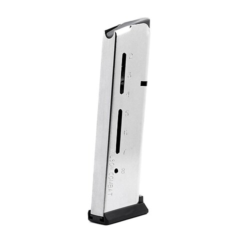 Wilson Combat 1911 Elite Tactical .45 ACP 8 Skott Silver