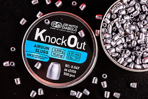 JSB KO Slugs MKIII 4.51mm 0.650g 500st - bild 2 av 2