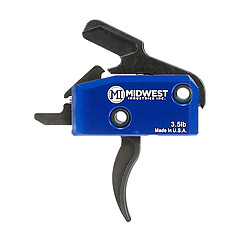 Midwest AR-15 Drop-In 3.5 lbs Single Stage Curved