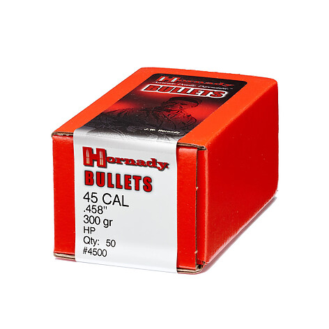Hornady Interlock Rifle Bullets 45 Cal (.458) 300gr HP 50/Box - bild 3 av 3