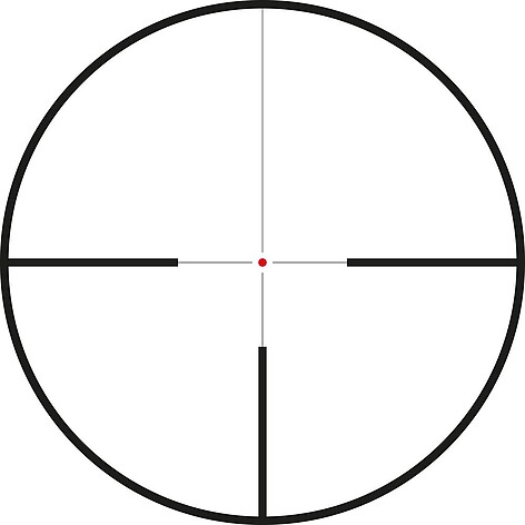 Hawke Vantage 3-9x40 Belyst 1 tum L4A Kikarsikte - bild 4 av 4
