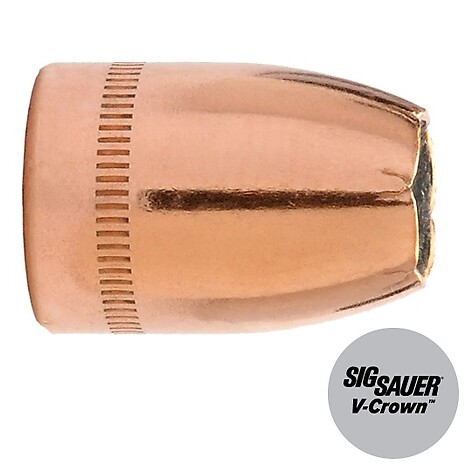 Sierra Bullets Sig V-Crown Handgun JHP 10mm 165gr 100/Box - bild 2 av 2
