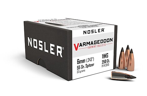 Nosler Varmageddon FB 6mm 55gr 250/Box - bild 2 av 4