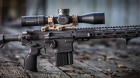 Meprolight MVO 3-18x44 FFP Belyst M3 MRAD Kikarsikte - bild 4 av 8