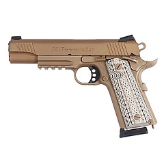 Colt M45A1 Government .45 ACP 5 tum FDE DLC