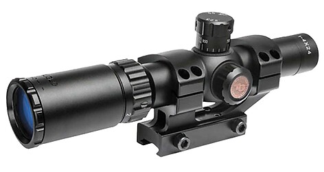 TRUGLO Tru-Brite 30 1-4x24 Circle Duplex Kikarsikte - bild 3 av 6