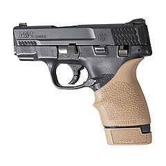 Hogue HandALL Beavertail S&W M&P 45 Shield FDE