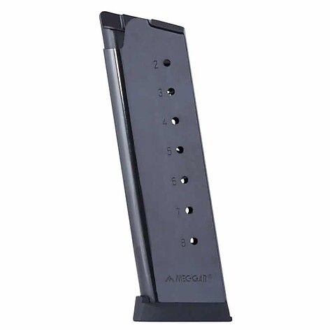 Mec-Gar 1911 GOVT .45 ACP 8 Skott Magasin Svart