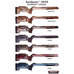Stockys EuroMatch Ruger 10/22 Justerbar .920 Tawny Brown