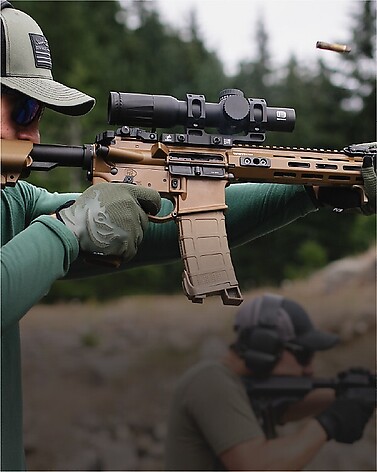 EOTech Vudu 4-12x36 EFLX FFP Belyst MR5 MRAD Kikarsikte - bild 5 av 8