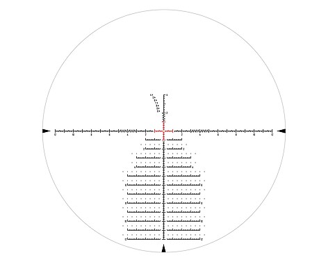 Leapers Integrix IX6 4.5-27x56 FFP Belyst M1 RAD Kikarsikte - bild 3 av 3