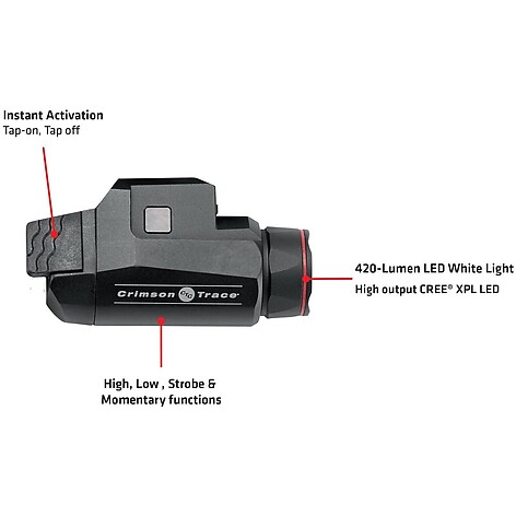 Crimson Trace Rail Master Universal Taktisk Lampa - bild 2 av 8