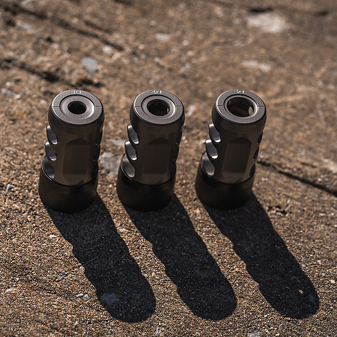 Area 419 Hellfire Titanium .50 5/8-24 Muzzle Brake - bild 3 av 3