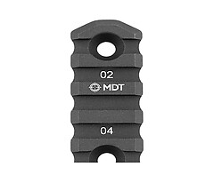 MDT Picatinnyskena M-LOK 102mm 8-slot