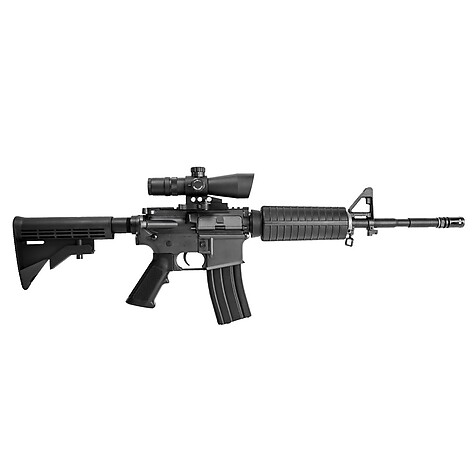 NcSTAR Mark III Tactical 3-9x42 Gen II Belyst Mil-Dot - bild 10 av 10