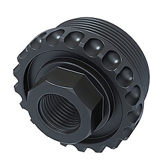 Lantac ADC HUB Titanium 5/8x24