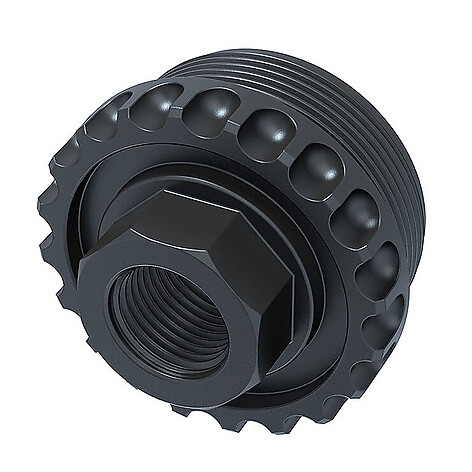 Lantac ADC HUB Titanium 5/8x24