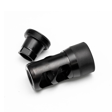Area 419 Hellfire 2P Self Timing .223 1/2-28 Muzzle Brake