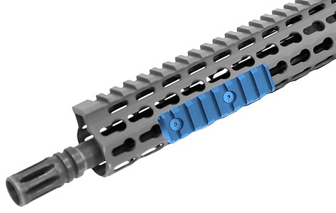 Leapers UTG Keymod Picatinnyskena 8 Slot Svart - bild 2 av 2