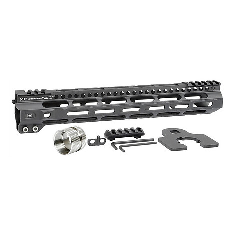 Midwest Ultra Lightweight Free Float M-LOK 321mm Handguard