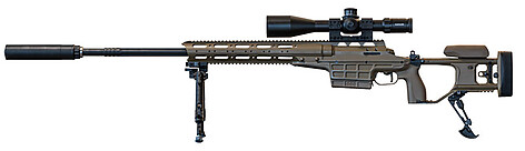A-TEC Marksman Brake 5/8-24 UNEF Max .338 - bild 2 av 2