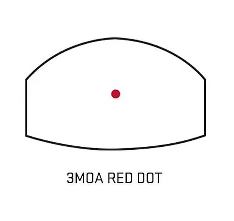 Sig Sauer Romeo1 1x30 3 MOA Red Dot Graphite - bild 8 av 9